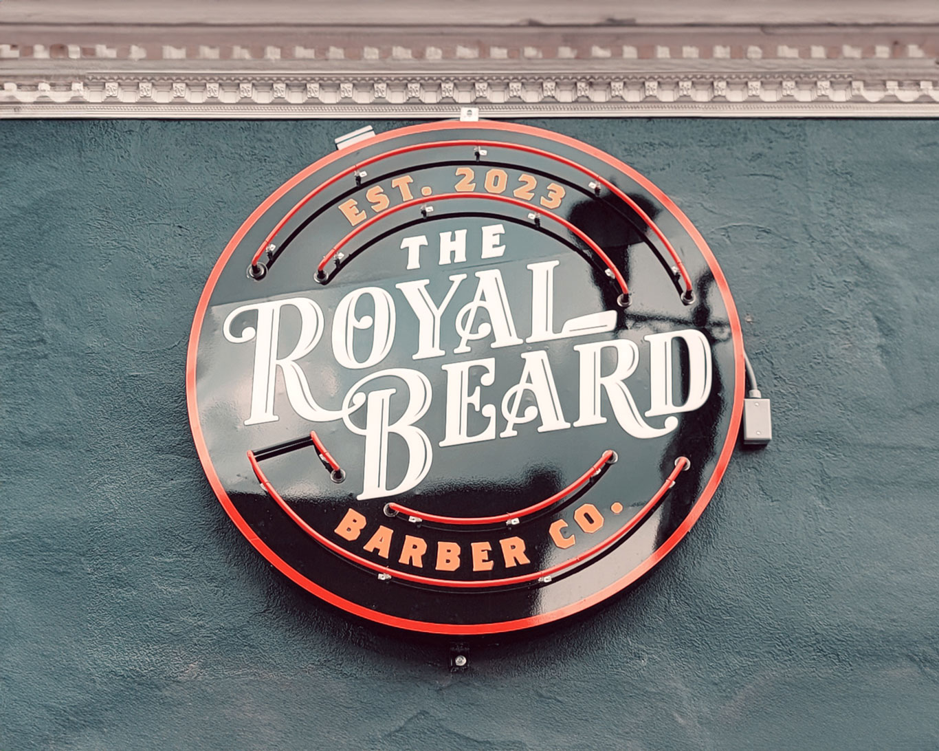 Royal Beard Barber Co. Sign